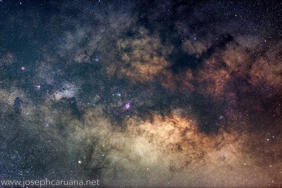 Core of the Milky Way from Dwejra