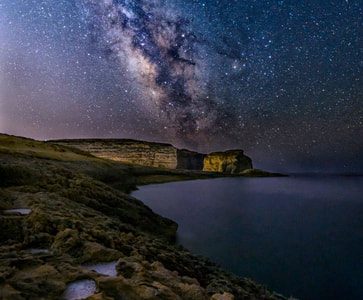 Photograph of Dwejra’s Night Sky makes the frontpage