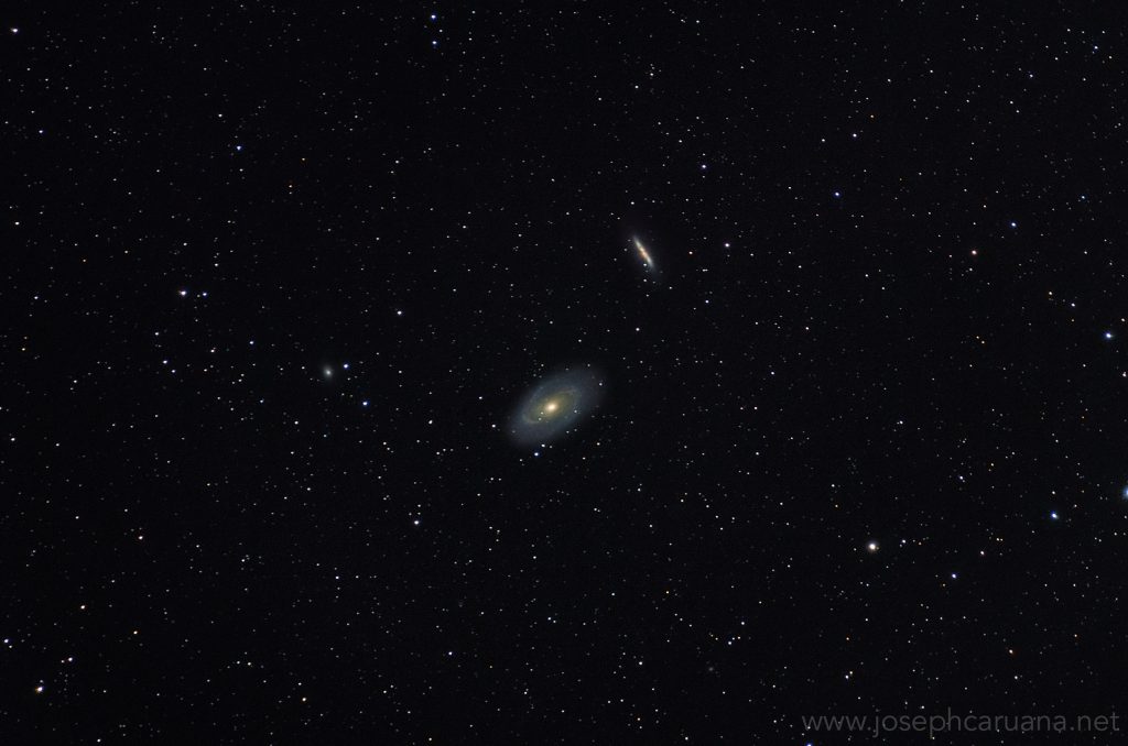 Galaxies imaged from Dwejra