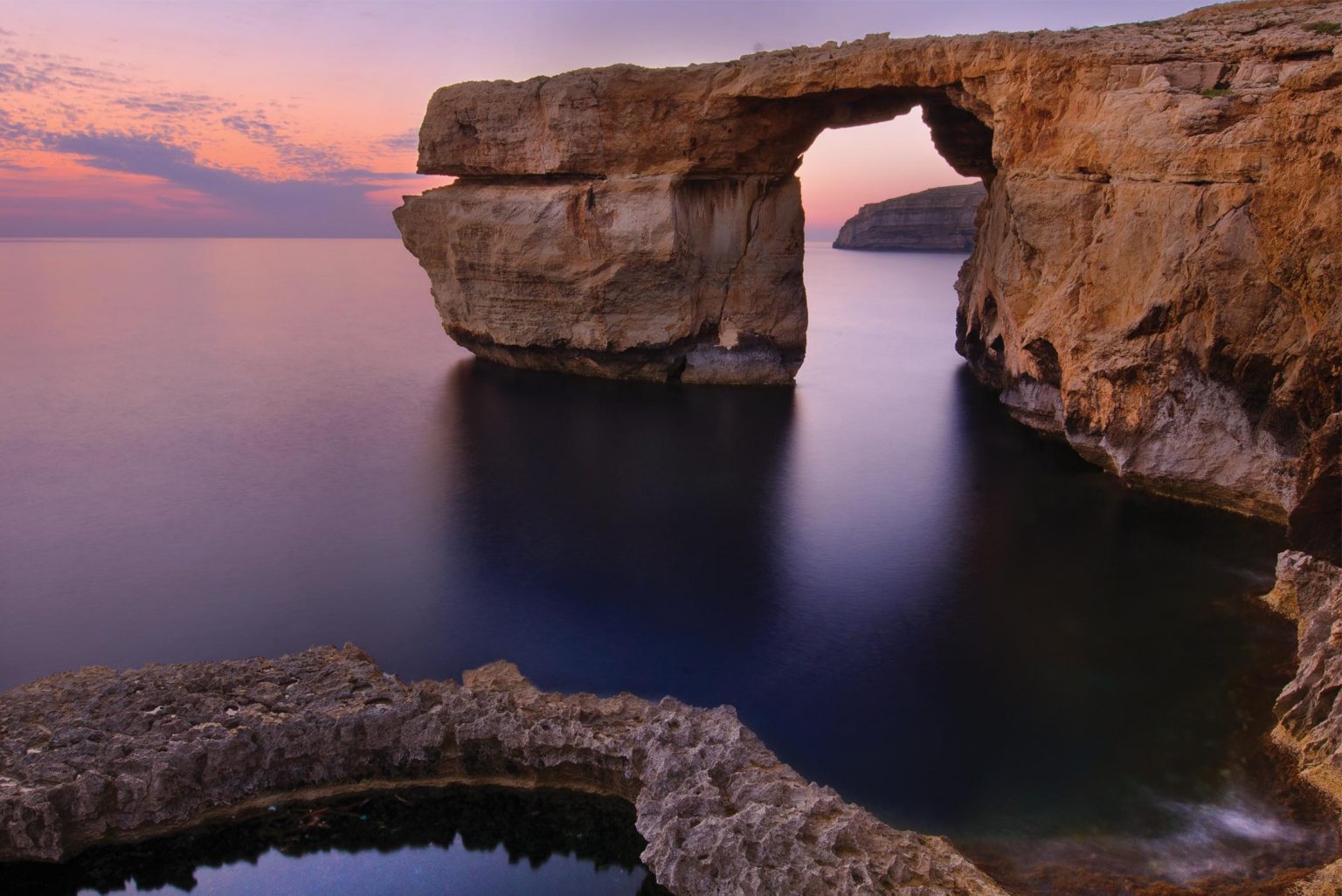 The Collapse and Underwater Site of the Azure Window - The Dwejra Portal